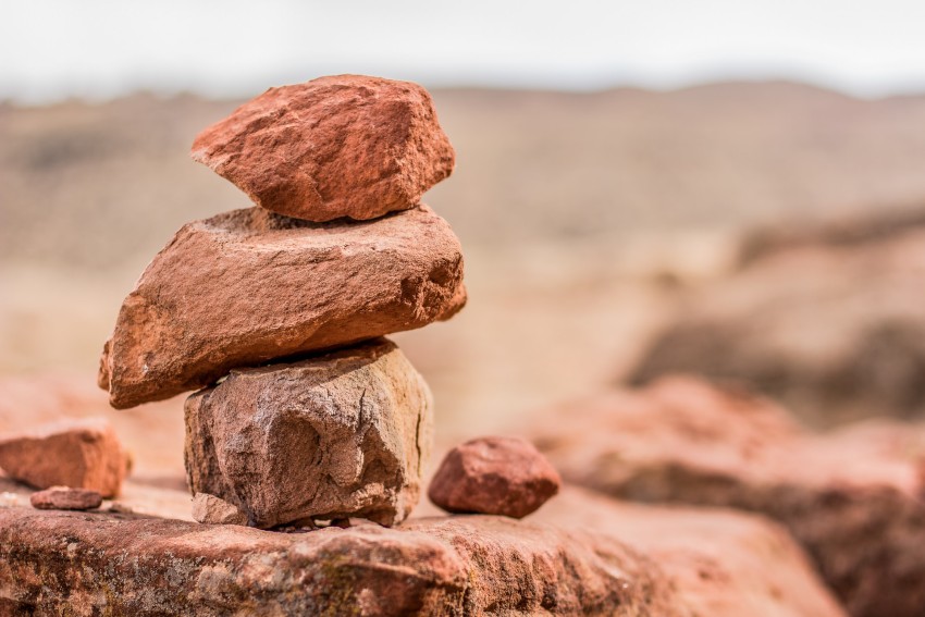 Balancing rocks