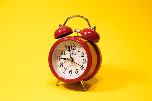 An alarm clock as they are important for keeping with deadlines in a distance learning setting.